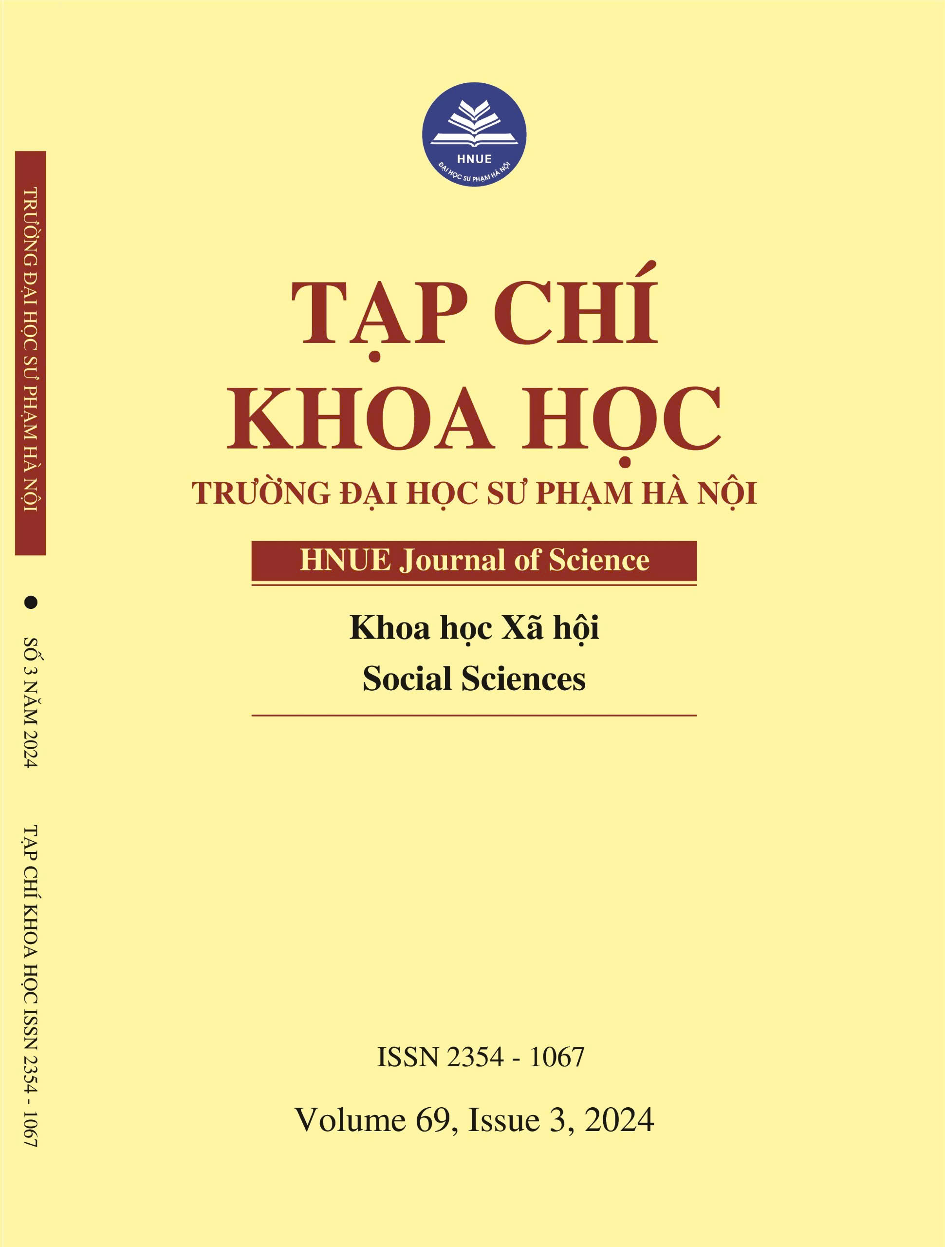 					Xem Tập 69 Số 3 (2024): Tập 69, Số 3, 2024:  Khoa học Xã hội
				